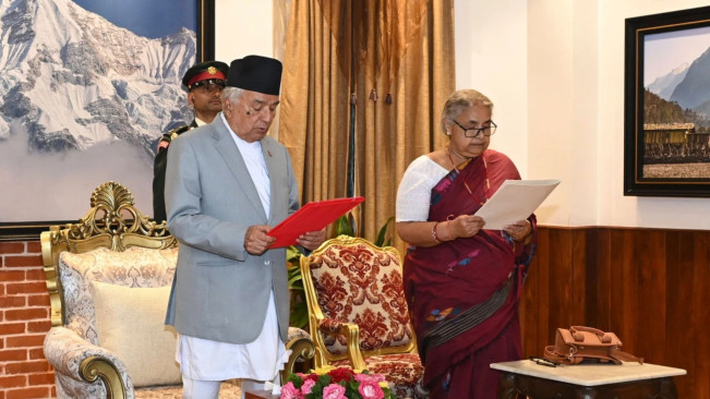 Sushila Karki (AP News) 
